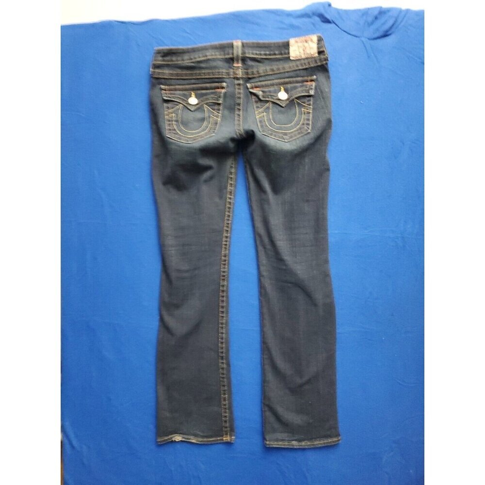 Vintage True Religion World Tour Billy Denim Jeans Pants Women’s Size 32 USA - Picture 14 of 16